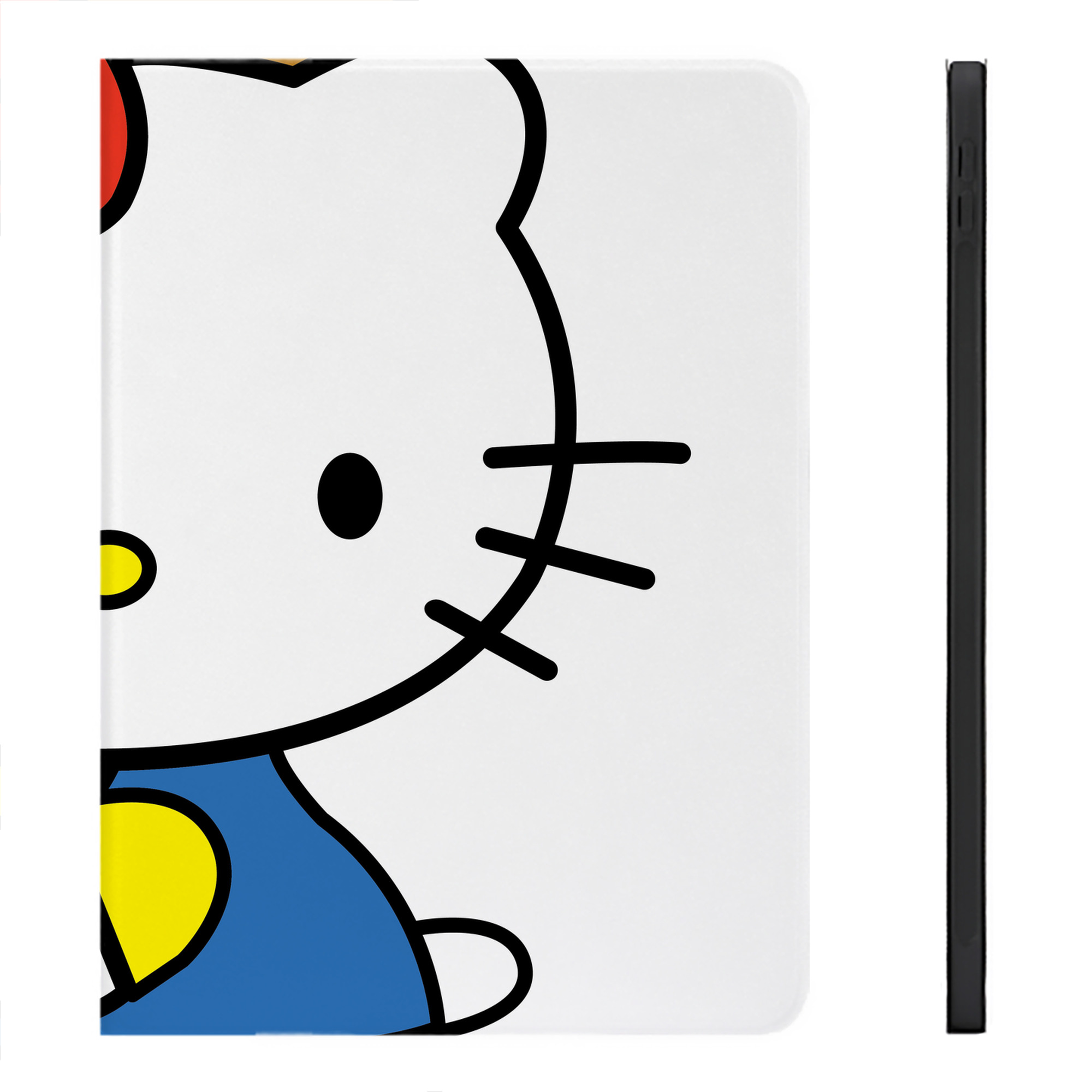 （画像用） Hello Kitty ハローキティ IPadケース ペンホルダー付き ブックスタイルデザイン